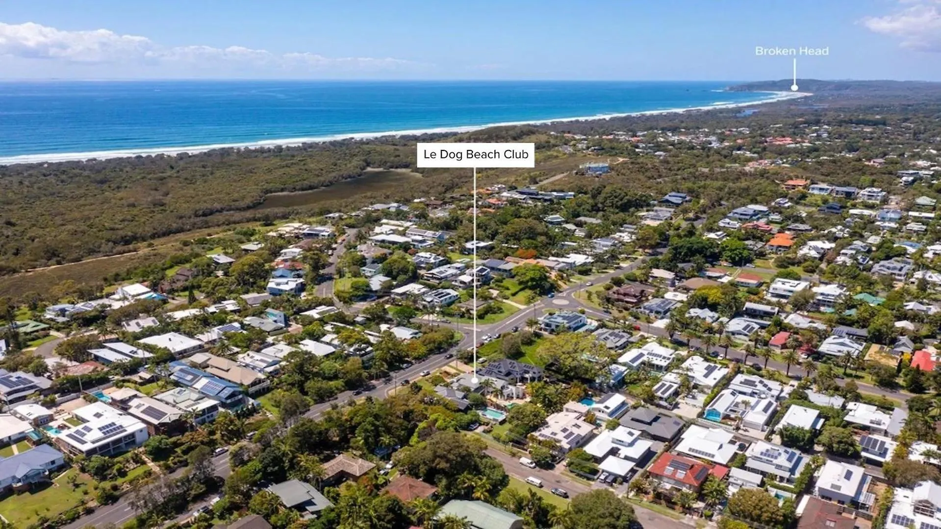 Le Dog Beach Club - Chic Home With Pool Byron Bay